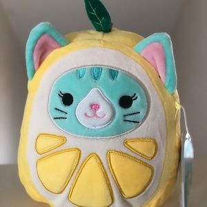 BNWT Hybrid Lemon Cat Squishmallow